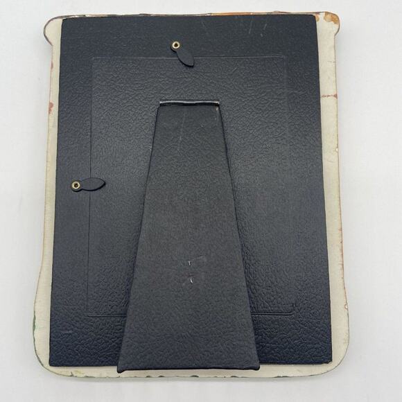 Vintage Decorative Easter Bunnies Grass 3D Self Standing Photo Frame 5X7 - Picture 4 of 4